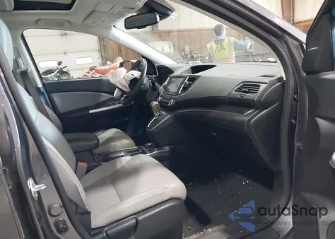 2016 Honda Cr-V Touring from USA, damaged, VIN 5J6RM4H96GL109748